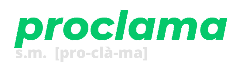 proclama