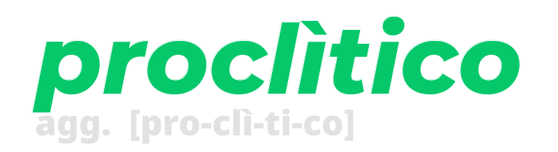 proclitico