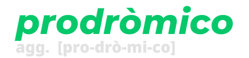 prodromico