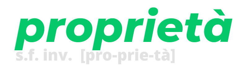 proprieta