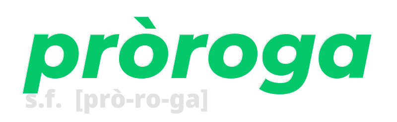 proroga