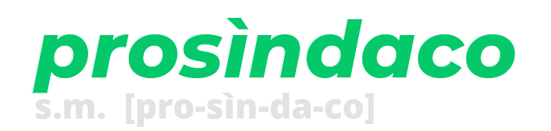 prosindaco