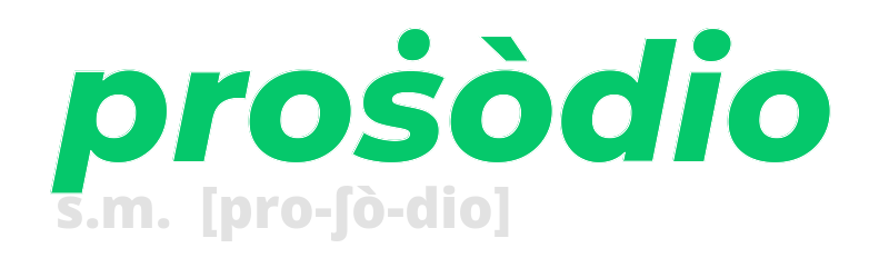 prosodio