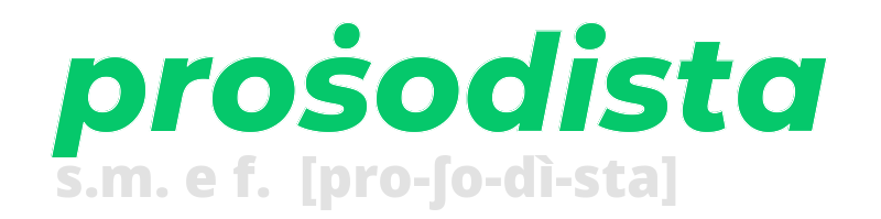 prosodista