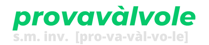 provavalvole