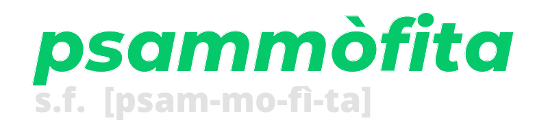 psammofita