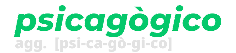 psicagogico