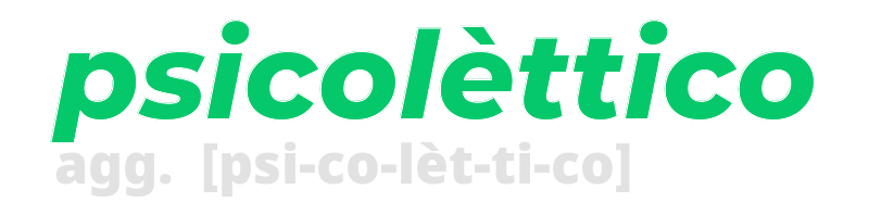 psicolettico