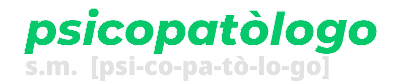 psicopatologo