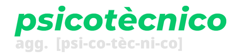 psicotecnico