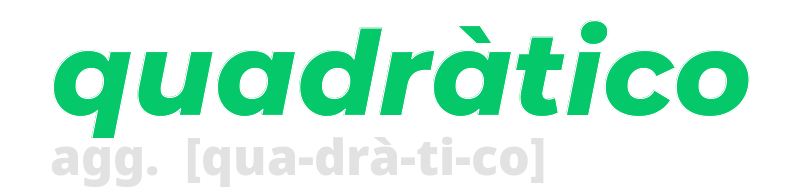 quadratico