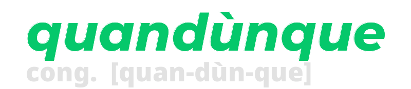 quandunque