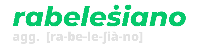 rabelesiano