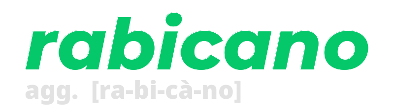 rabicano