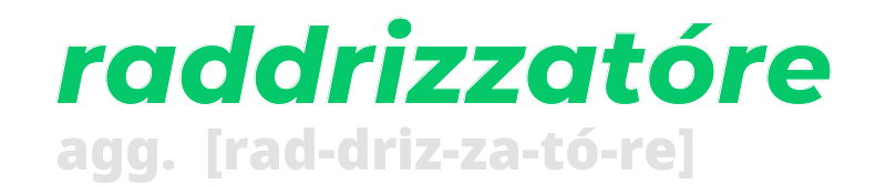 raddrizzatore