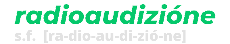 radioaudizione