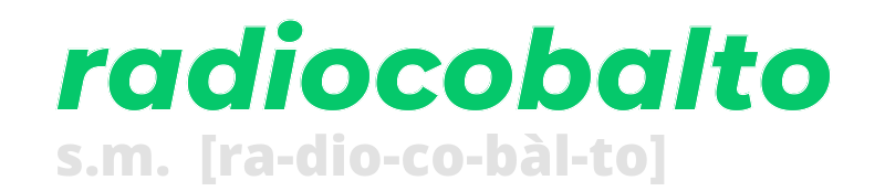 radiocobalto