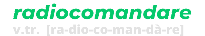 radiocomandare