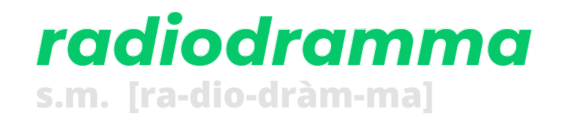 radiodramma