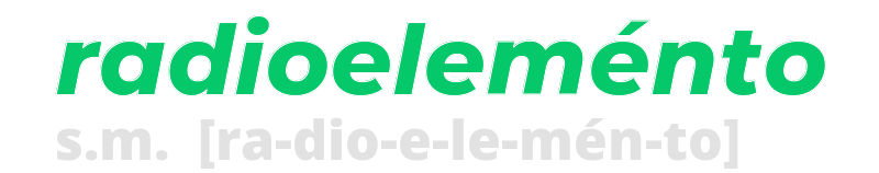 radioelemento