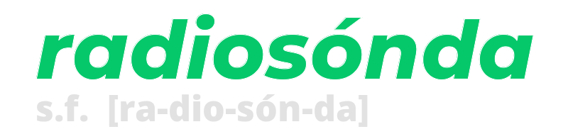 radiosonda