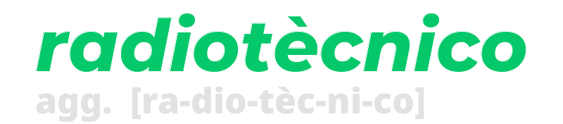 radiotecnico