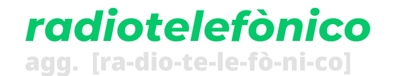 radiotelefonico