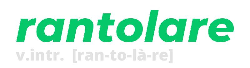 rantolare