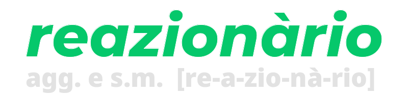 reazionario