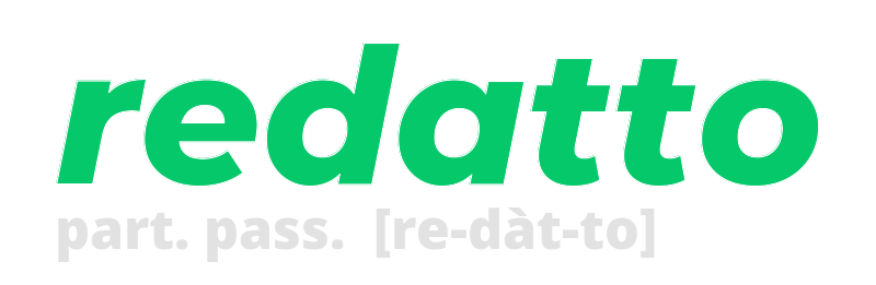 redatto