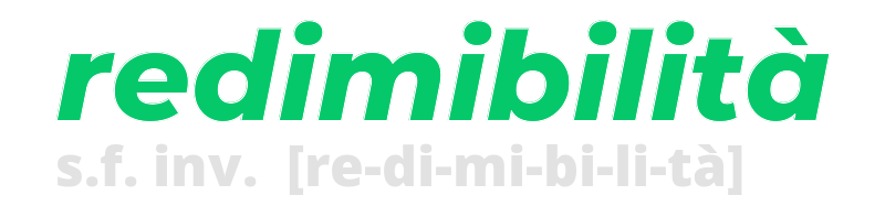 redimibilita