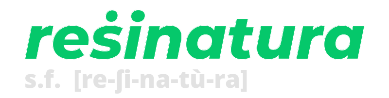 resinatura