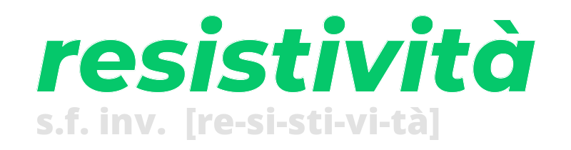 resistivita