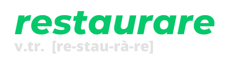 restaurare