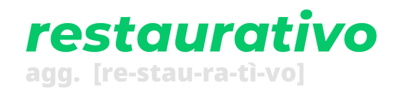 restaurativo