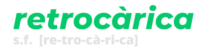 retrocarica