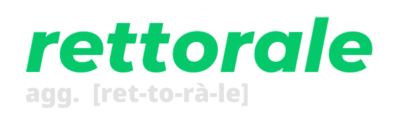 rettorale