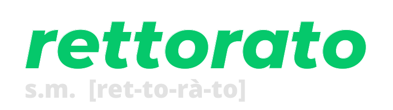 rettorato