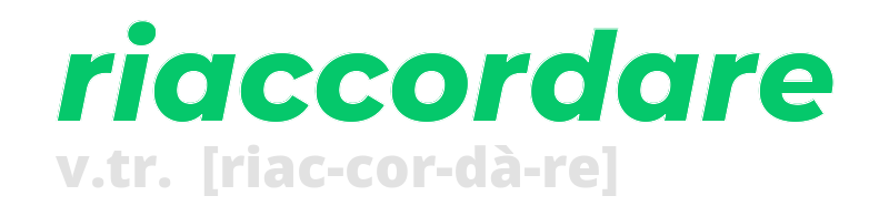 riaccordare