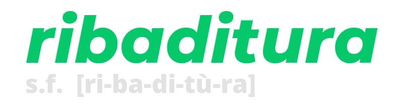 ribaditura