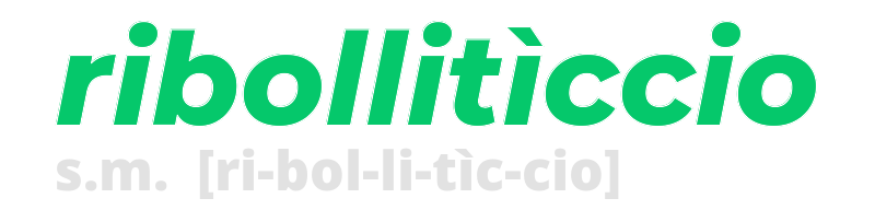 ribolliticcio