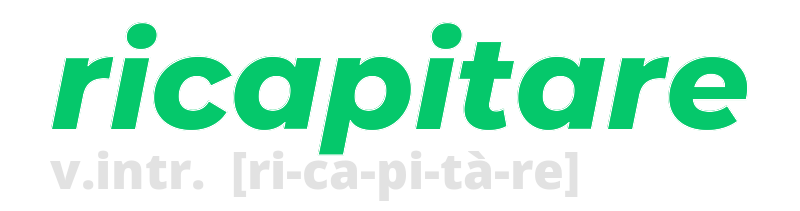 ricapitare