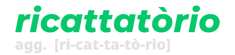 ricattatorio