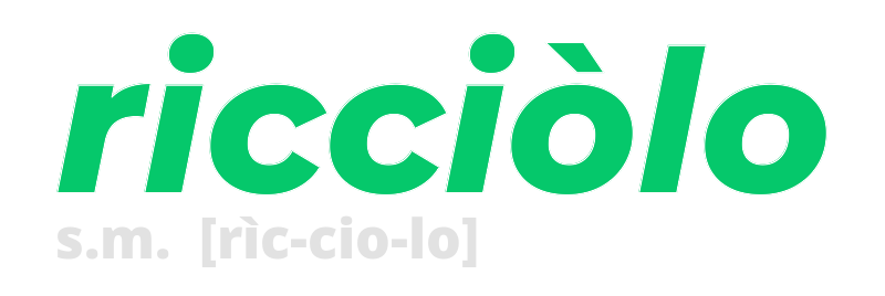 ricciolo