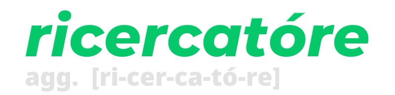 ricercatore