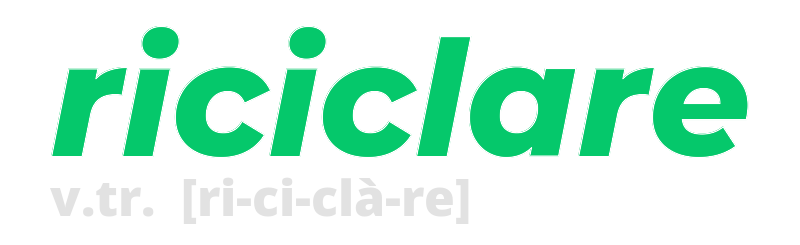 riciclare