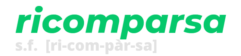 ricomparsa