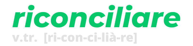 riconciliare