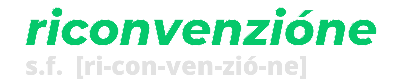 riconvenzione