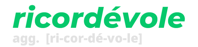 ricordevole